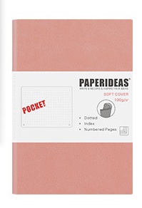 Alternative view of Soft leather Notebook aA6 Diary Portable Portable Small Notepad With Blank Page Number Pocket Book
