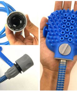Pet Bathing Tool Pet Dog Convenient Clean Water Pipe Spray Nozzle Strap