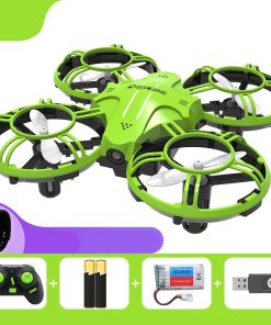 Small drone remote control airplane boy