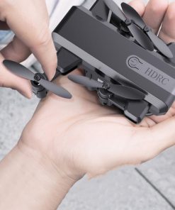 Mini folding drone aerial photography vehicle