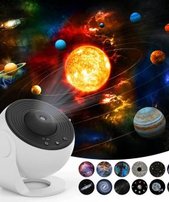Galaxy Star Projector — 360° Planetarium Night Light