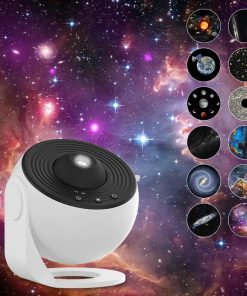 Alternative view of Galaxy Star Projector — 360° Planetarium Night Light