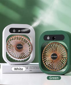Alternative view of Portable USB Misting Fan — 3-Speed Desktop Air Cooler