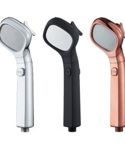 4-Mode Pressure Shower Head — Adjustable Water Flow