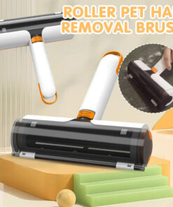 2 In 1 Pet Hair Removal Roller Multifunctional Portable Washable Hair Removal Brush Pet Supplies