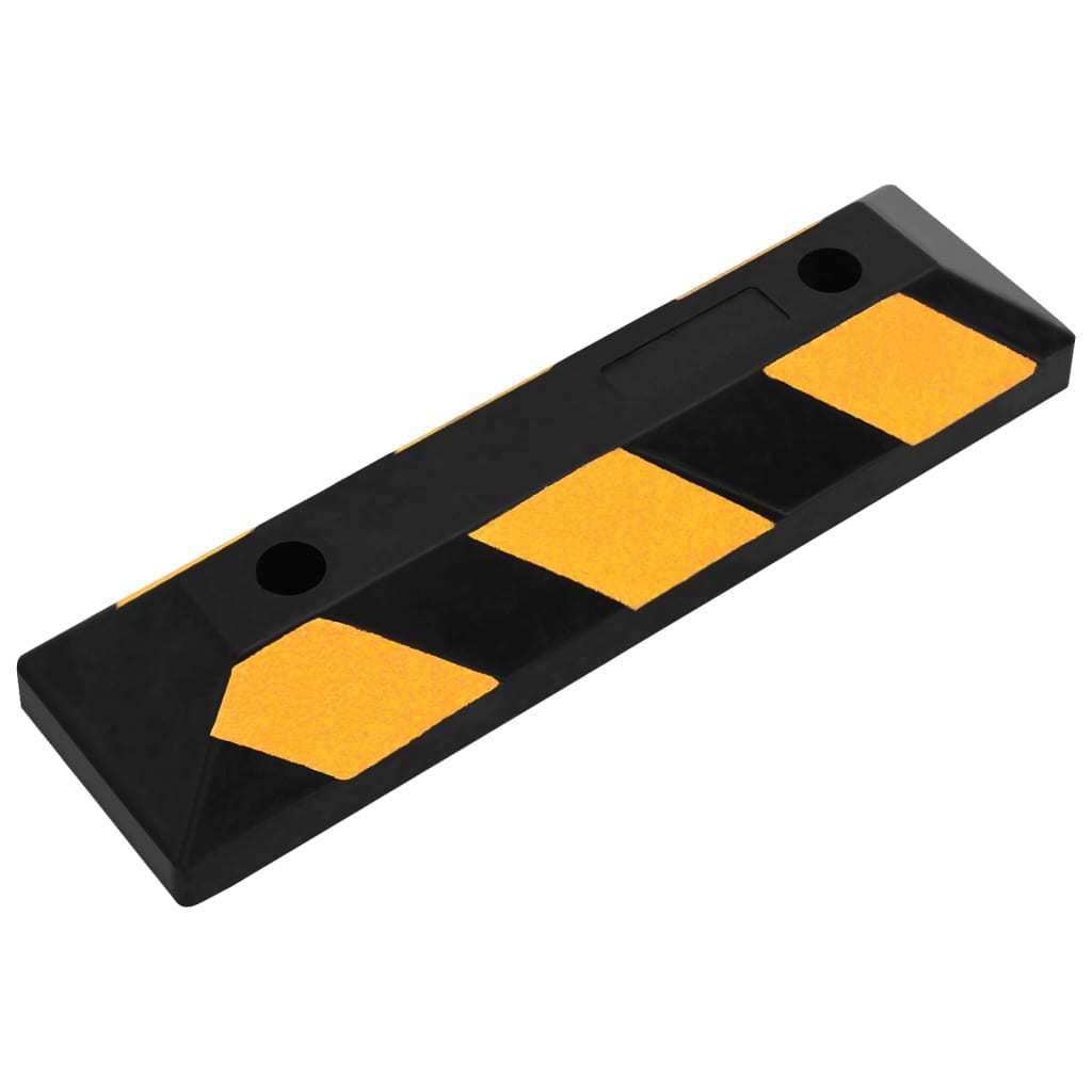 Reflective Parking Blocks, 2 pcs., 56x15x10 cm, Rubber - Image 6