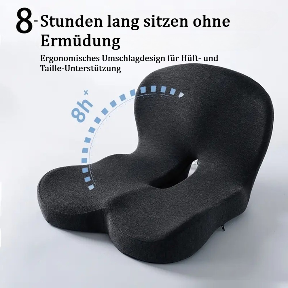 Orthopedic Seat Cushion, Car Seat Cushion, Height-Adjustable Cushion Made Of Memory Foam, Universal Fit - Image 10