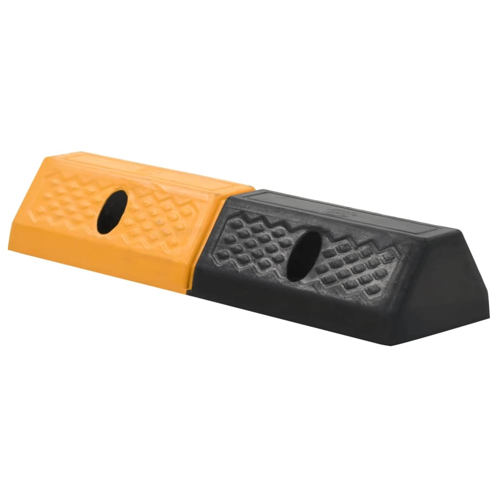Parking Speed Bumps, 2 Pieces, Rubber, 49 x 15 x 9 cm - Image 6
