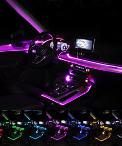 Car Fiber Optic Ambient Light Modified Car Interior Cool Light APP Rhythm Light