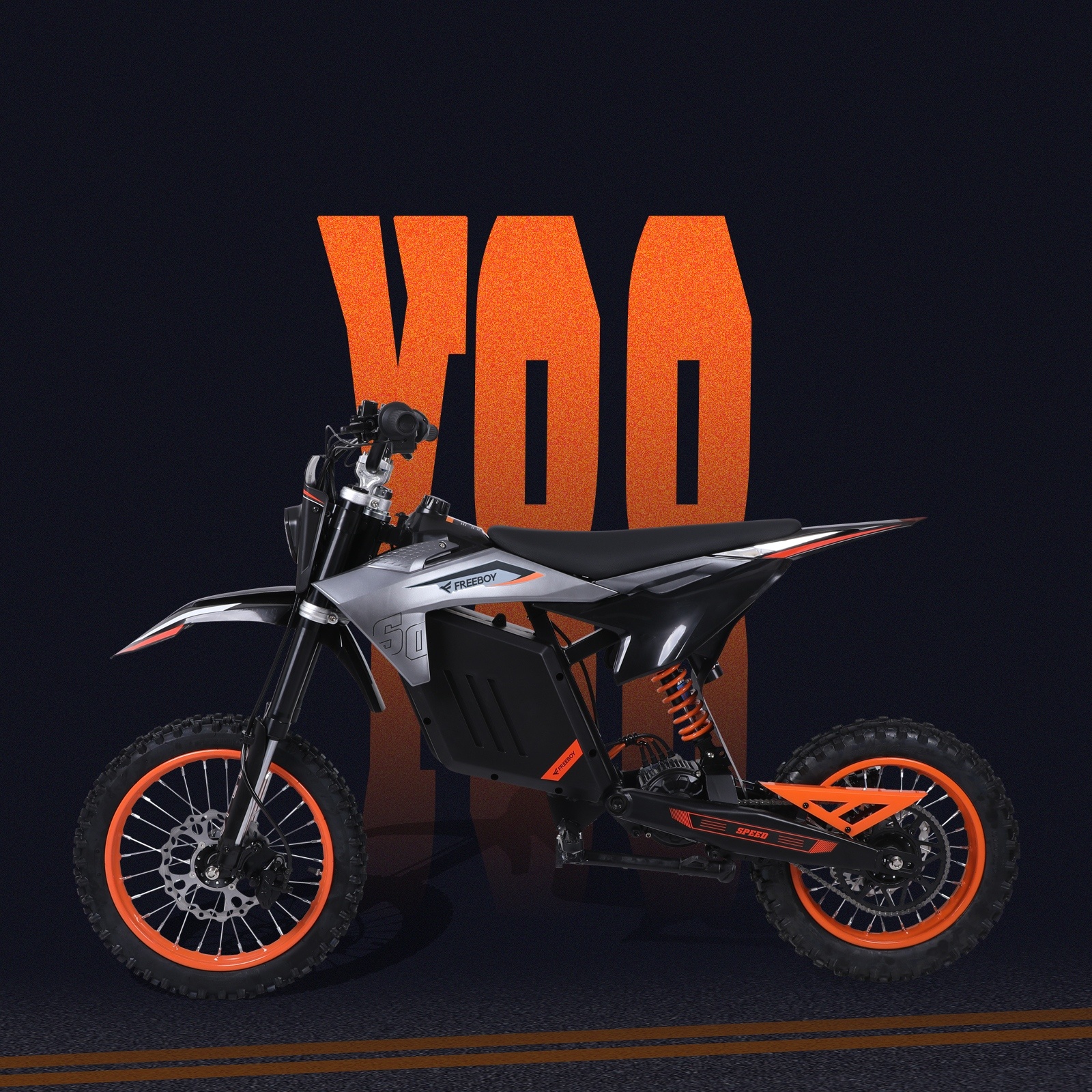 Y88 14 Inches Wheel Off Road Eletric Motorcycle With 3000W Power Motor - Image 10