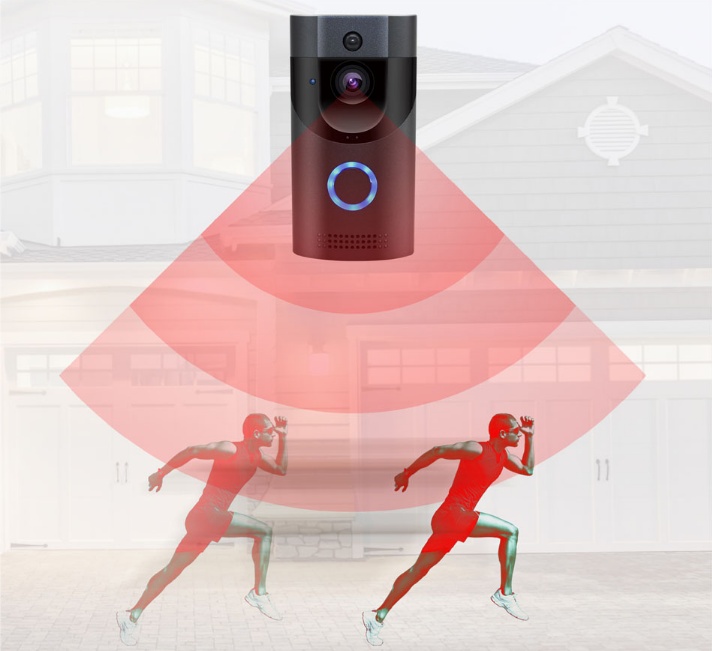 Home alarm smart wifi video doorbell wireless video intercom doorbell mobile phone remote video sea H1 program - Image 7
