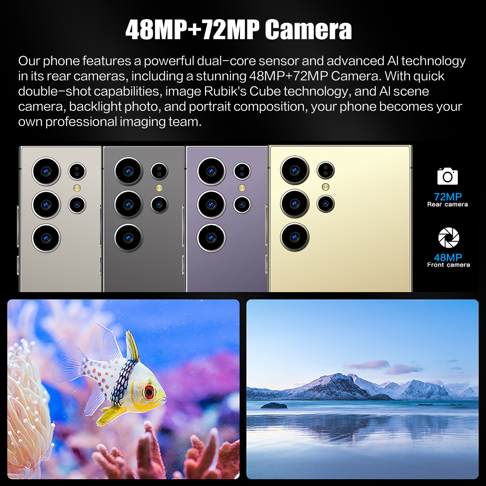 25 Ultra Cell Phones 5G 512GB Unlocked Phones Smartphonewith Tool Pen - Image 4
