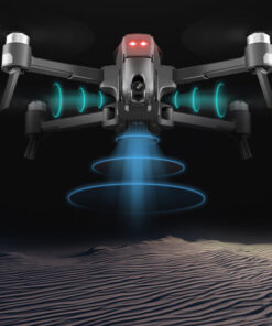 Alternative view of Professional GPS foldable drone