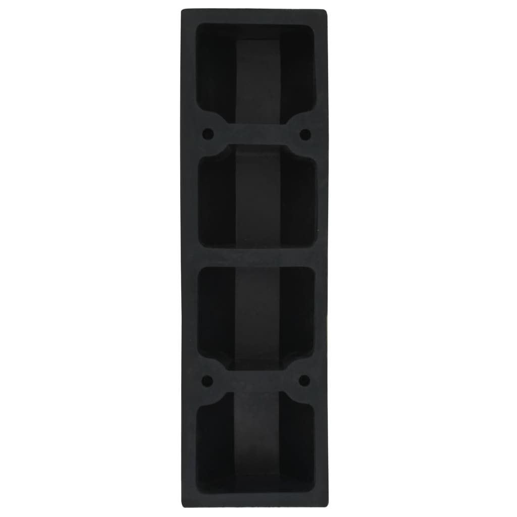 Parking Speed Bumps, 2 Pieces, Rubber, 49 x 15 x 9 cm - Image 3