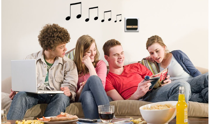 Home alarm smart wifi video doorbell wireless video intercom doorbell mobile phone remote video sea H1 program - Image 9