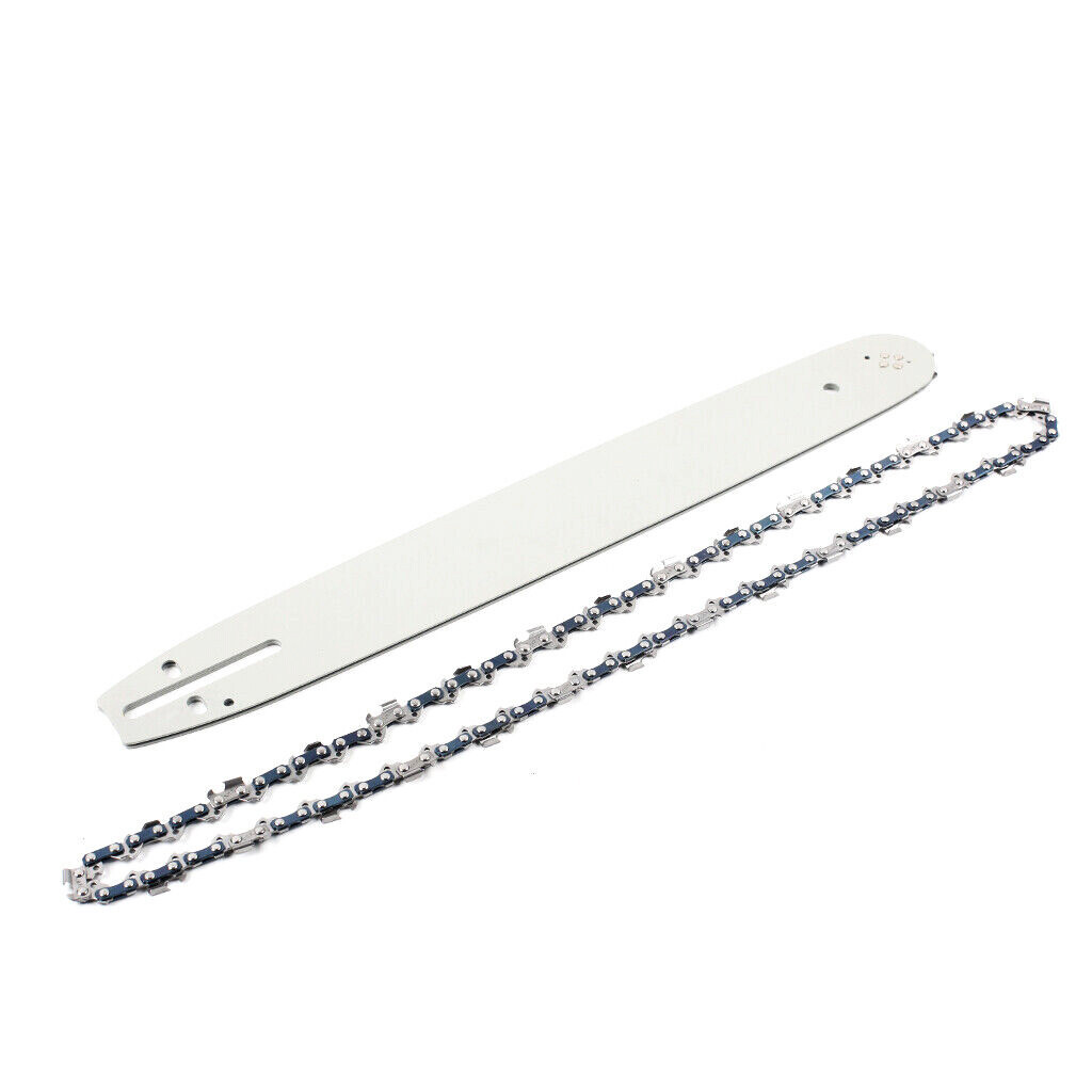 35cm 14 Inch Chainsaw Guide Bar And 4Pcs Saw Chains Set 3 8 Inch 1.1mm 52 Drive Links Semi Chisel - Image 8