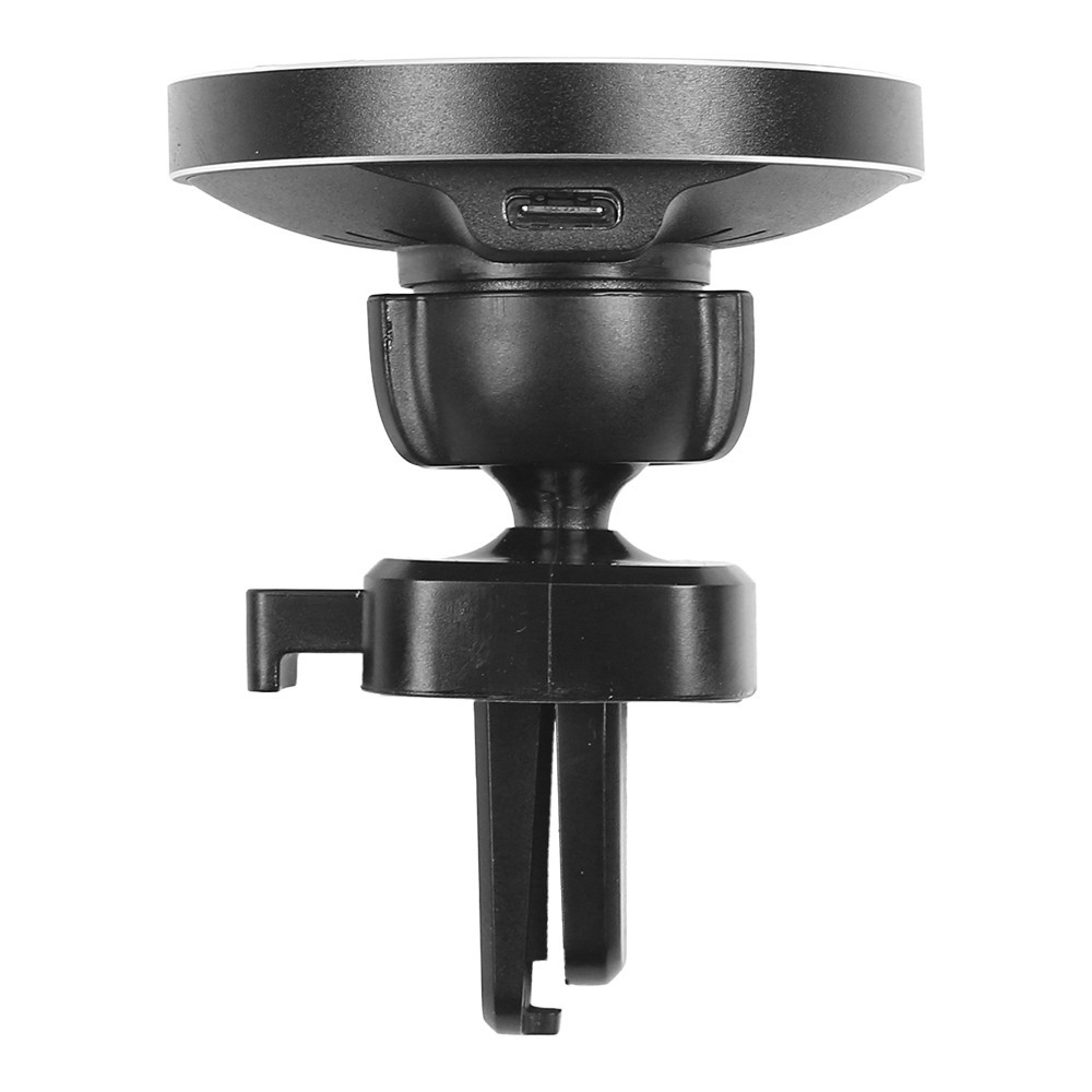15W Fast Magnetic Wireless Car Charger Mount Transparent Air Vent Phone Holder With Type-C Cable - Image 7