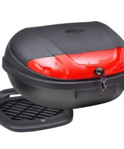 Motorcycle top case 72 L for 2 helmets