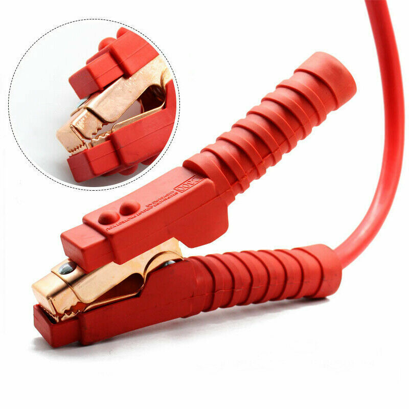 4M 500A Heavy Duty Car Battery Jumper Cables Set With Surge Protection Fully Insulated Clamps - Image 7