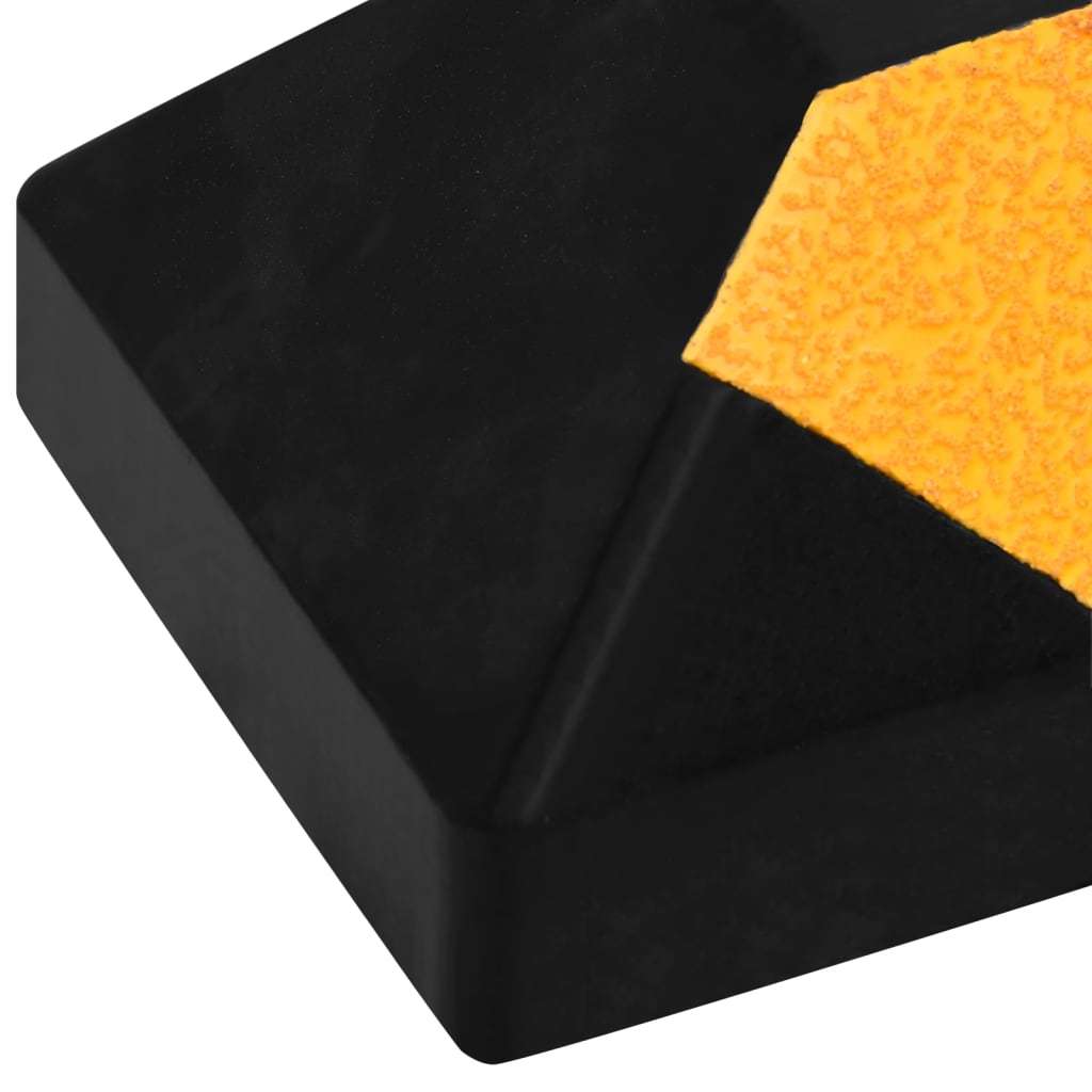 Reflective Parking Blocks, 2 pcs., 56x15x10 cm, Rubber - Image 7