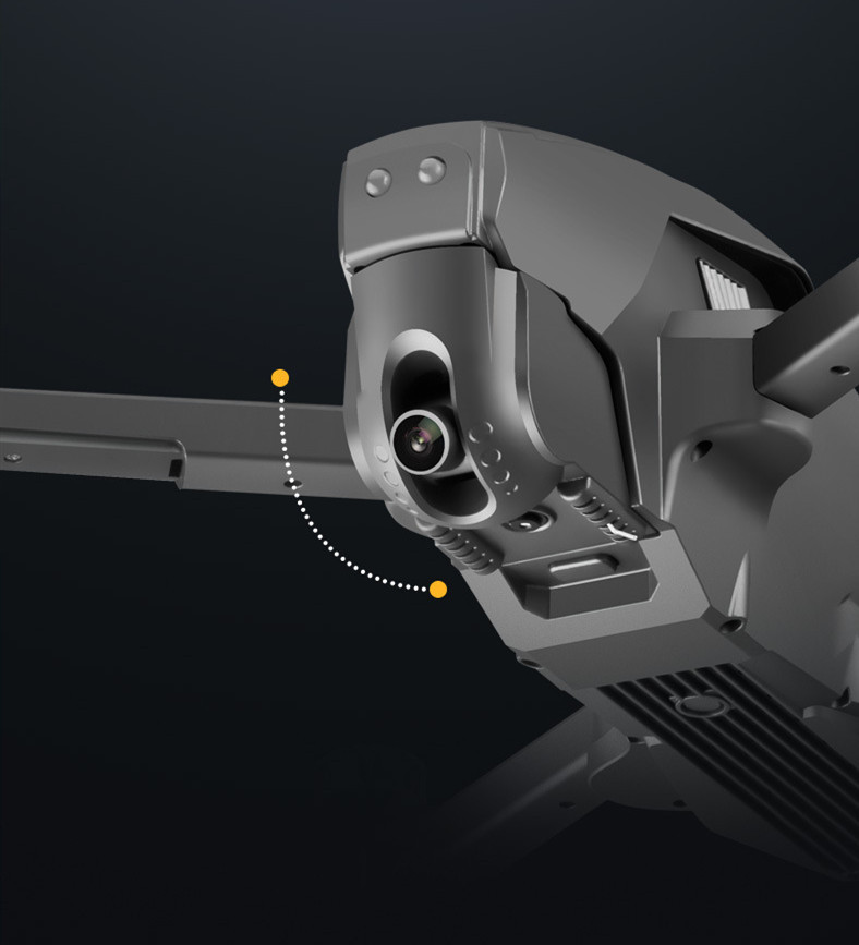 Professional GPS foldable drone - Image 6