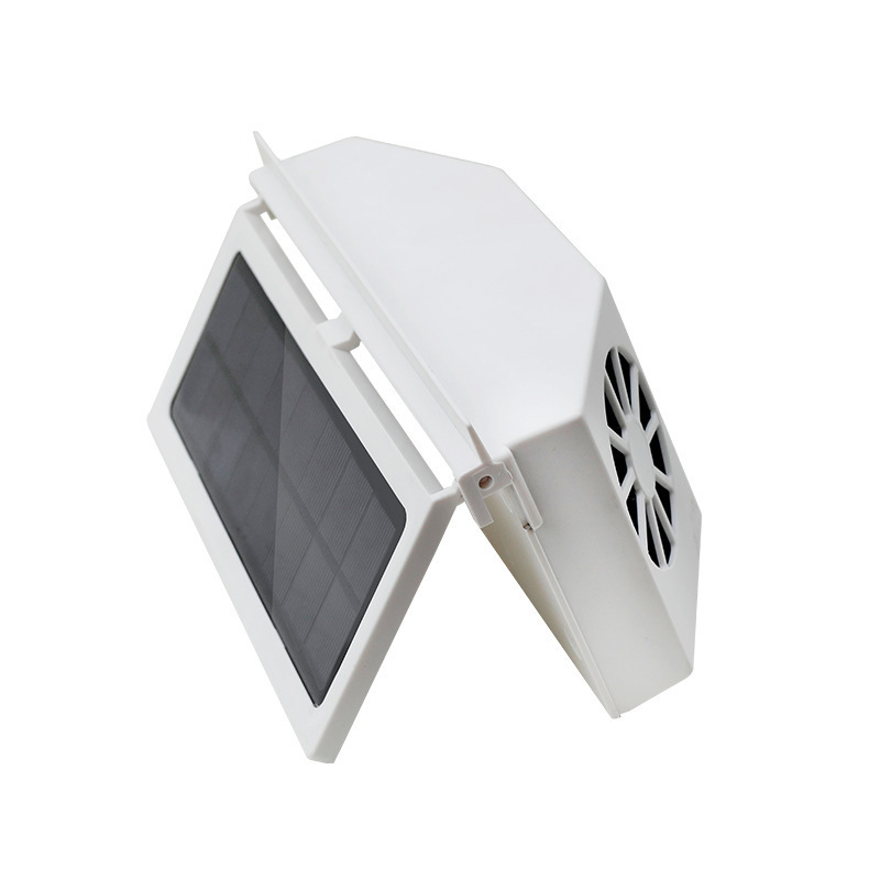 Car Fan Solar Window Sun Powered Car Auto Air Vent Cool Cooling System Radiator Fan Cooling Fan Energy Saving Car Styling Cooler - Image 8
