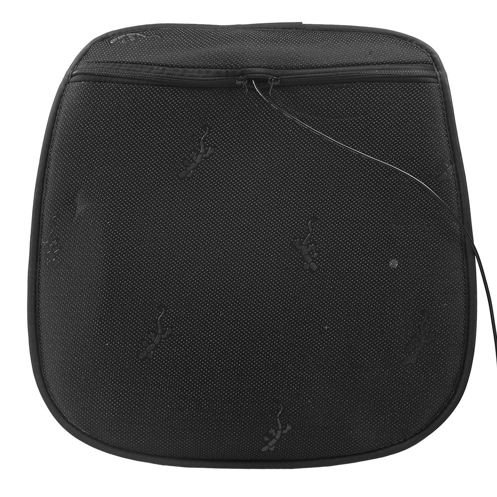 Universal USB Powered Cooling Car Seat Cushion Breathable Ice Silk Ventilated Chair Pad With Fan - Image 4