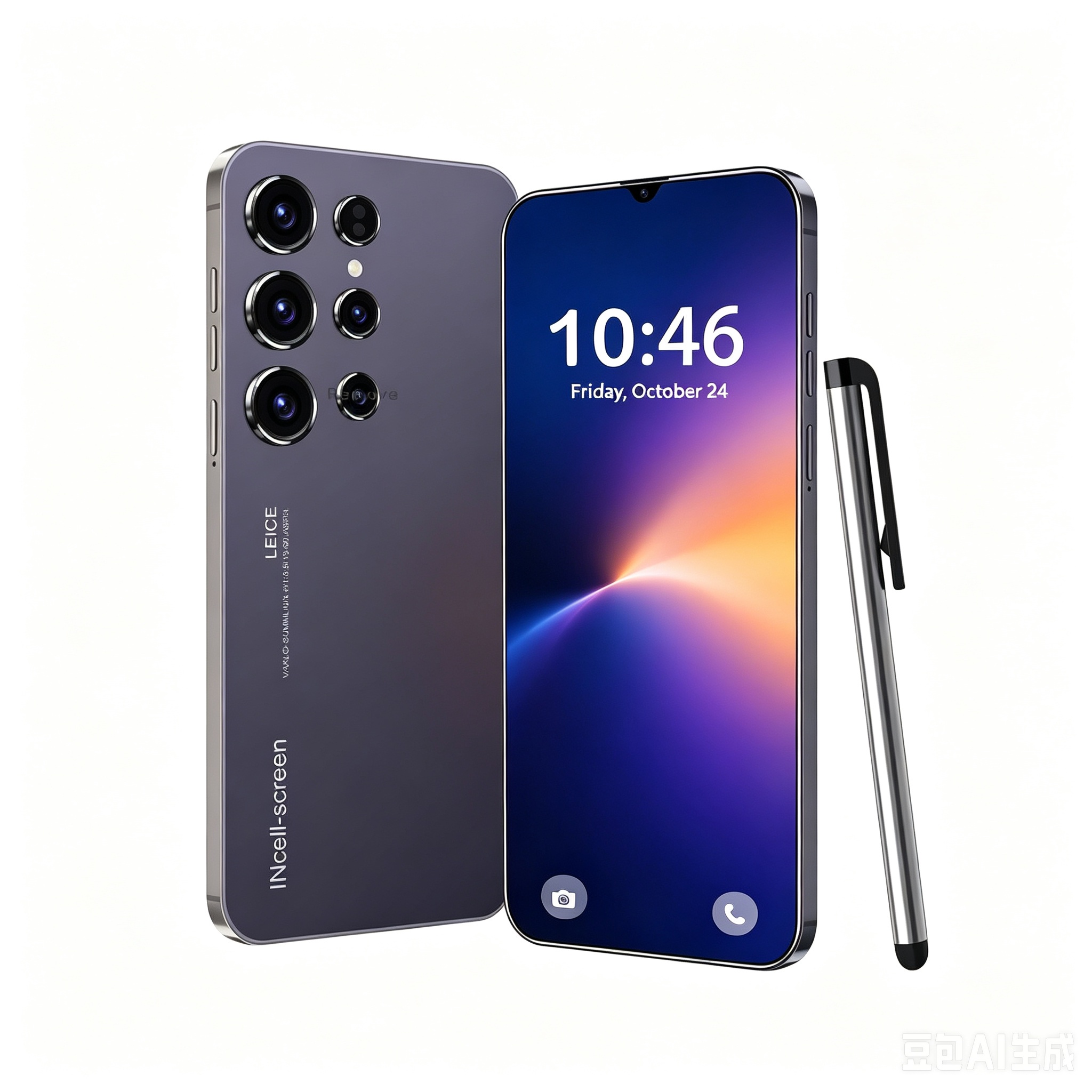 C25 Unlocked Phone, 128GB Smartphone 5G Android 14.0 Cell Phones 6.3HD 6800mAh Dual SIM Dual Standby - Image 7