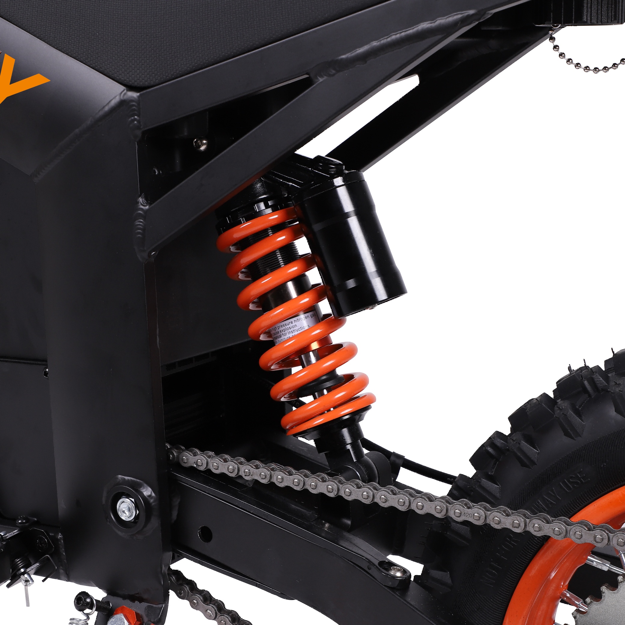 M14 48V 30Ah 3000W Electric Motorcycle With 22 Mph, Off-road Style, Equipped With Tubeless Tires - Image 9