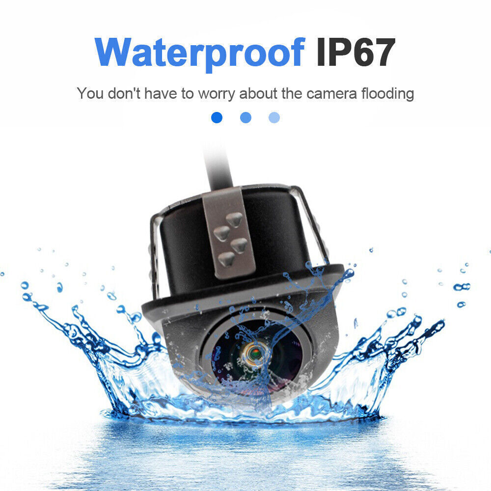 Universal Car Rear View Backup Camera 170 Degree Wide Angle 12V IP67 Waterproof Color Night Vision - Image 6