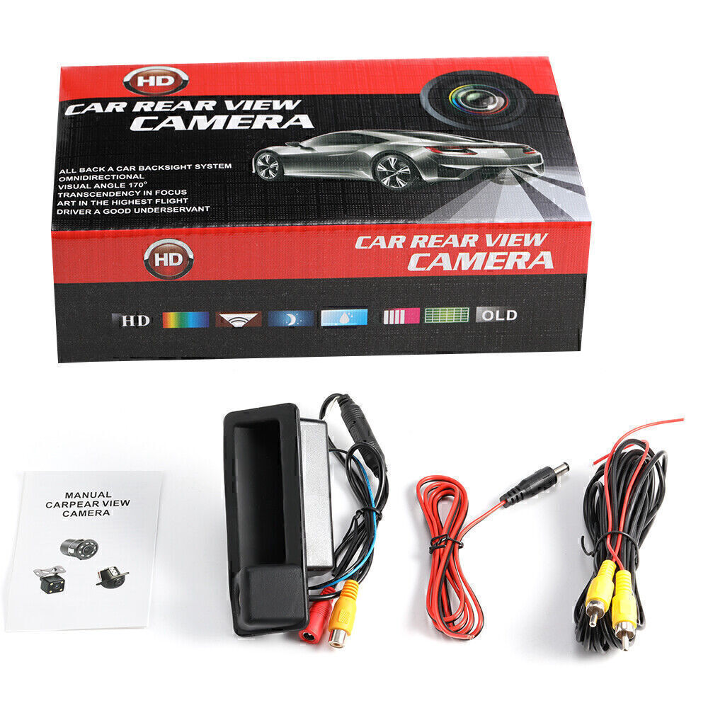 CCD HD Car Rear View Backup Camera 170 Degree Wide Angle IP68 Waterproof Night Vision For E90 E60 E70 E84 E91 E92 E93 E82 E88 - Image 4