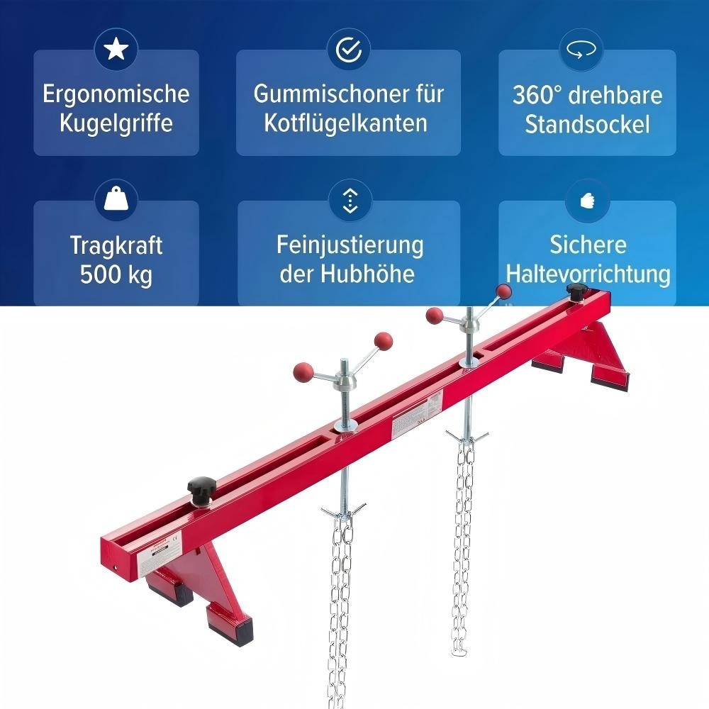 Engine Support Bar 500kg-- Fender-Mounted Engine & Transmission Support - Image 2