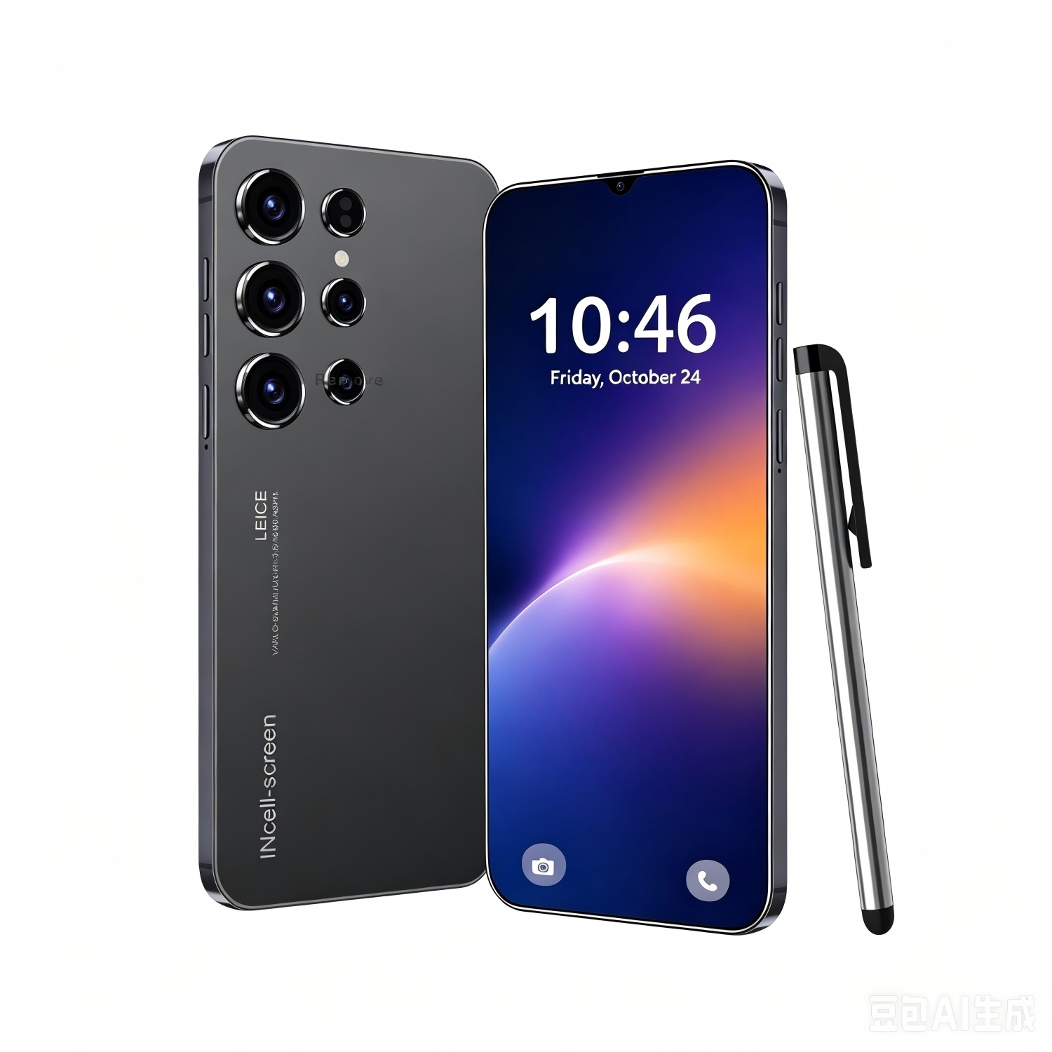 C25 Unlocked Phone, 128GB Smartphone 5G Android 14.0 Cell Phones 6.3HD 6800mAh Dual SIM Dual Standby - Image 6