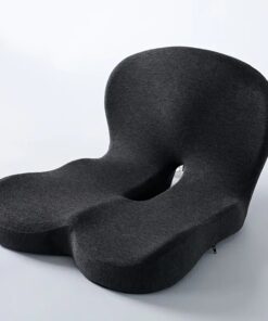 Orthopedic Seat Cushion, Car Seat Cushion, Height-Adjustable Cushion Made Of Memory Foam, Universal Fit