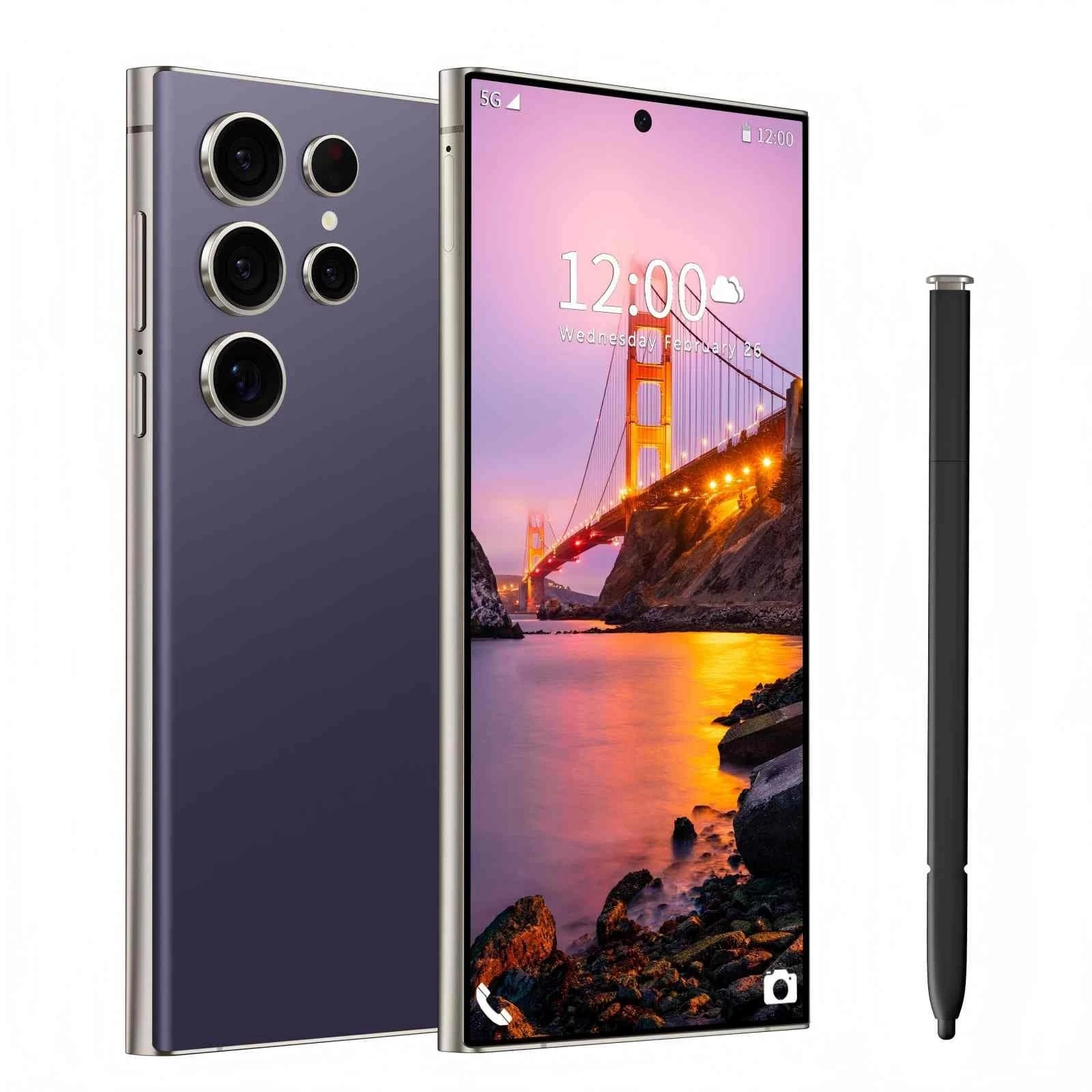 24 Ultra Unlocked Phone Smartphone 8GB 256GB Android14.0 6800mAh 6.8inch 5G