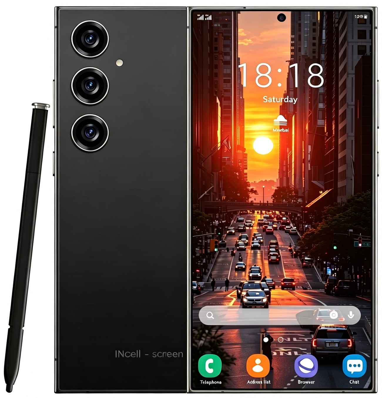 25 Ultra Cell Phone 5G Unlocked Phone 8GB 256GB Smartphone With Tool Pen 6 .9 HD Android 14 Cell Phone Dual SIM - Image 4