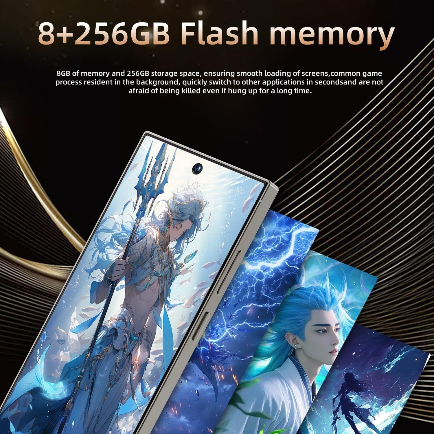 C25 Ultra Cell Phone 5G Unlocked Phone,8GB 256GBSmartphone With Tool Pen, 6 .9 HD Android 14.0 Cell Phone - Image 9