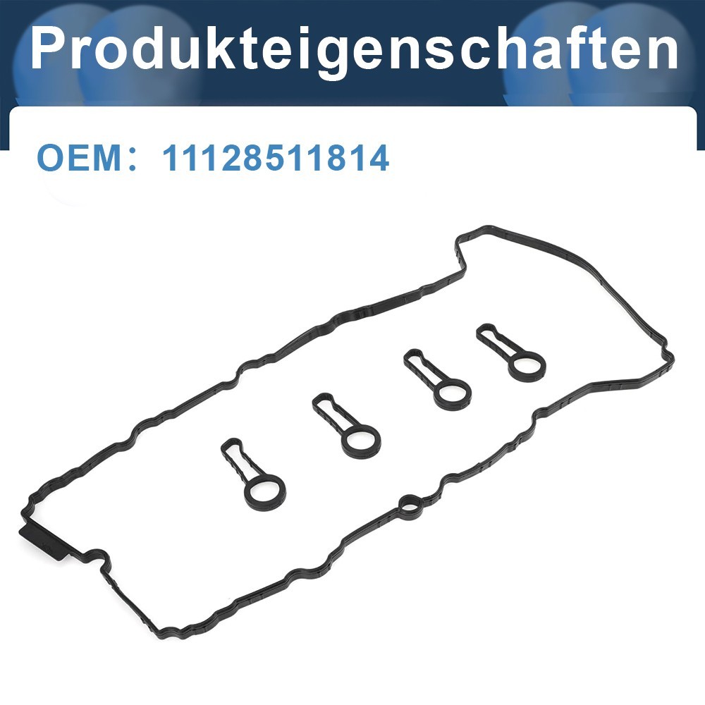 Engine Valve Cover Gasket Rubber Oil Seal OE 11128511814 11213-WA010 249.750 Black - Image 7