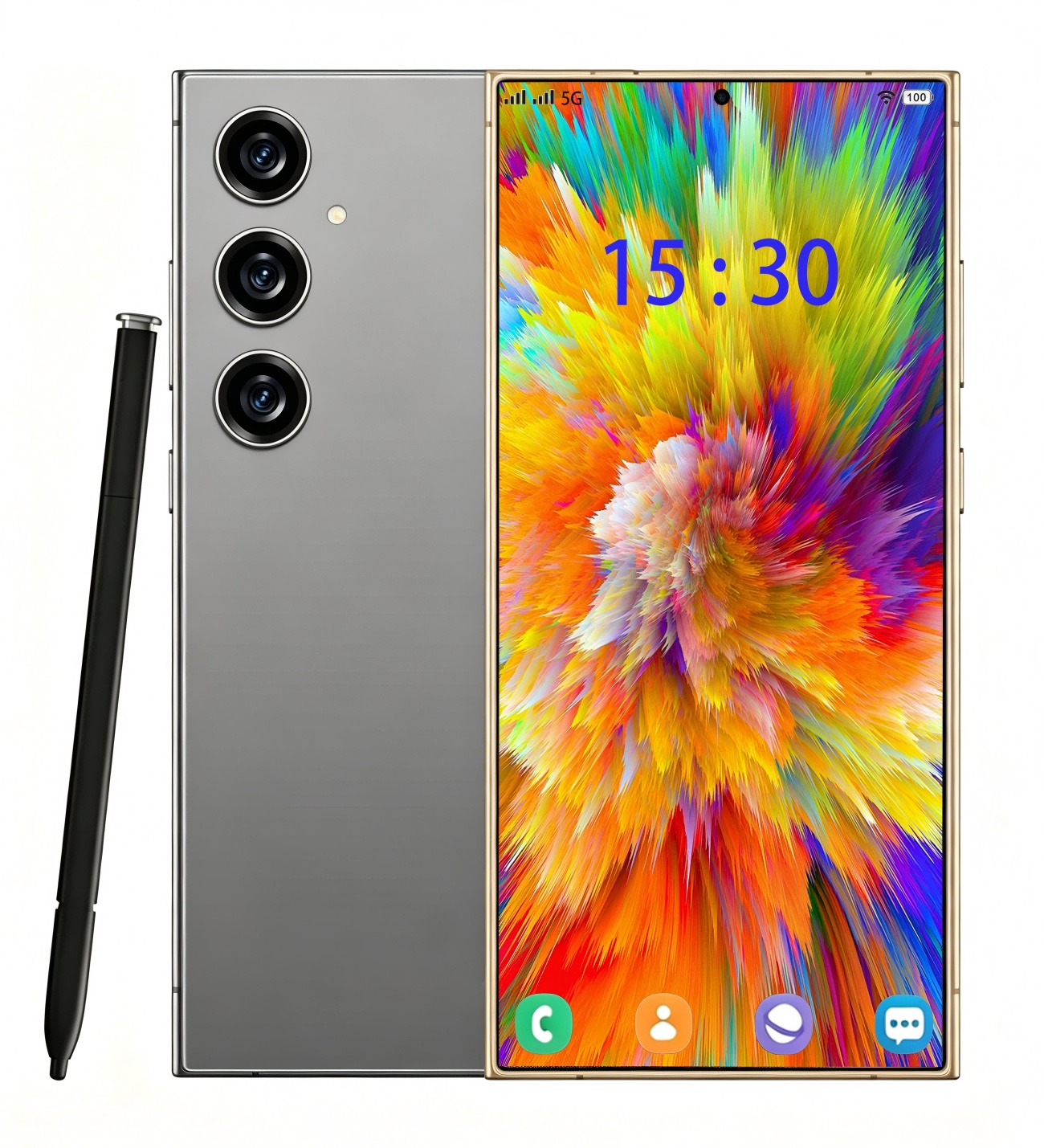 25 Ultra Cell Phone 5G Unlocked Phone 8GB 256GB Smartphone With Tool Pen 6 .9 HD Android 14 Cell Phone Dual SIM