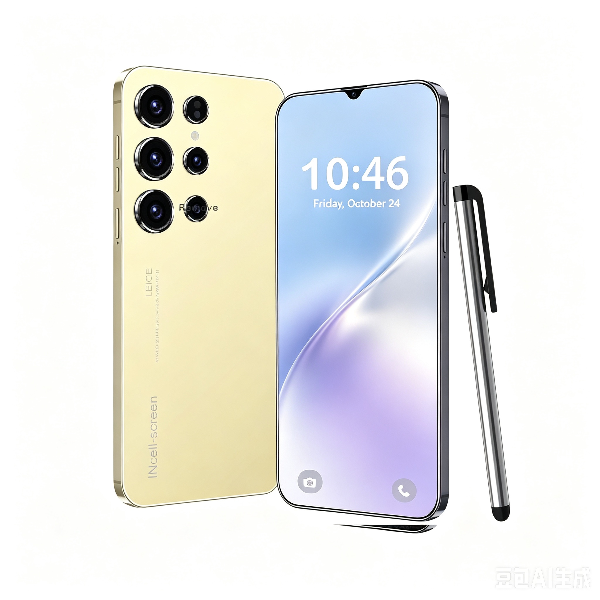C25 Unlocked Phone, 128GB Smartphone 5G Android 14.0 Cell Phones 6.3HD 6800mAh Dual SIM Dual Standby