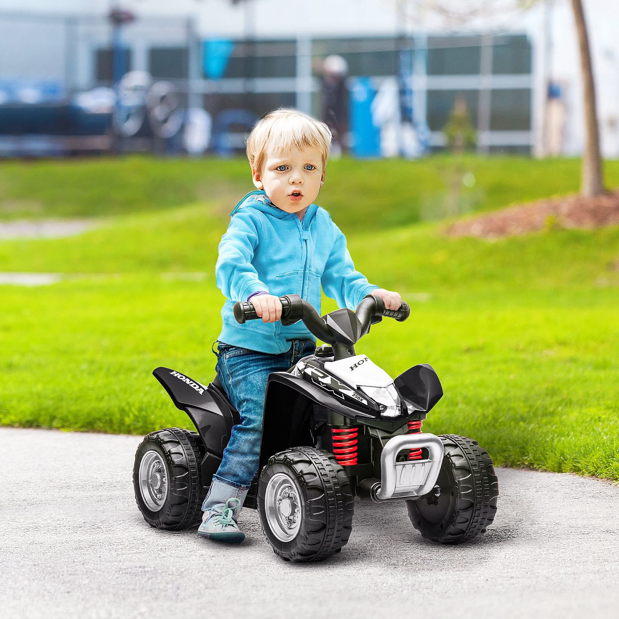 Honda Licensed Kids Electric Quad Bike, 6V ATV Ride On For Ages 1.5-3 Years, Black - Image 5