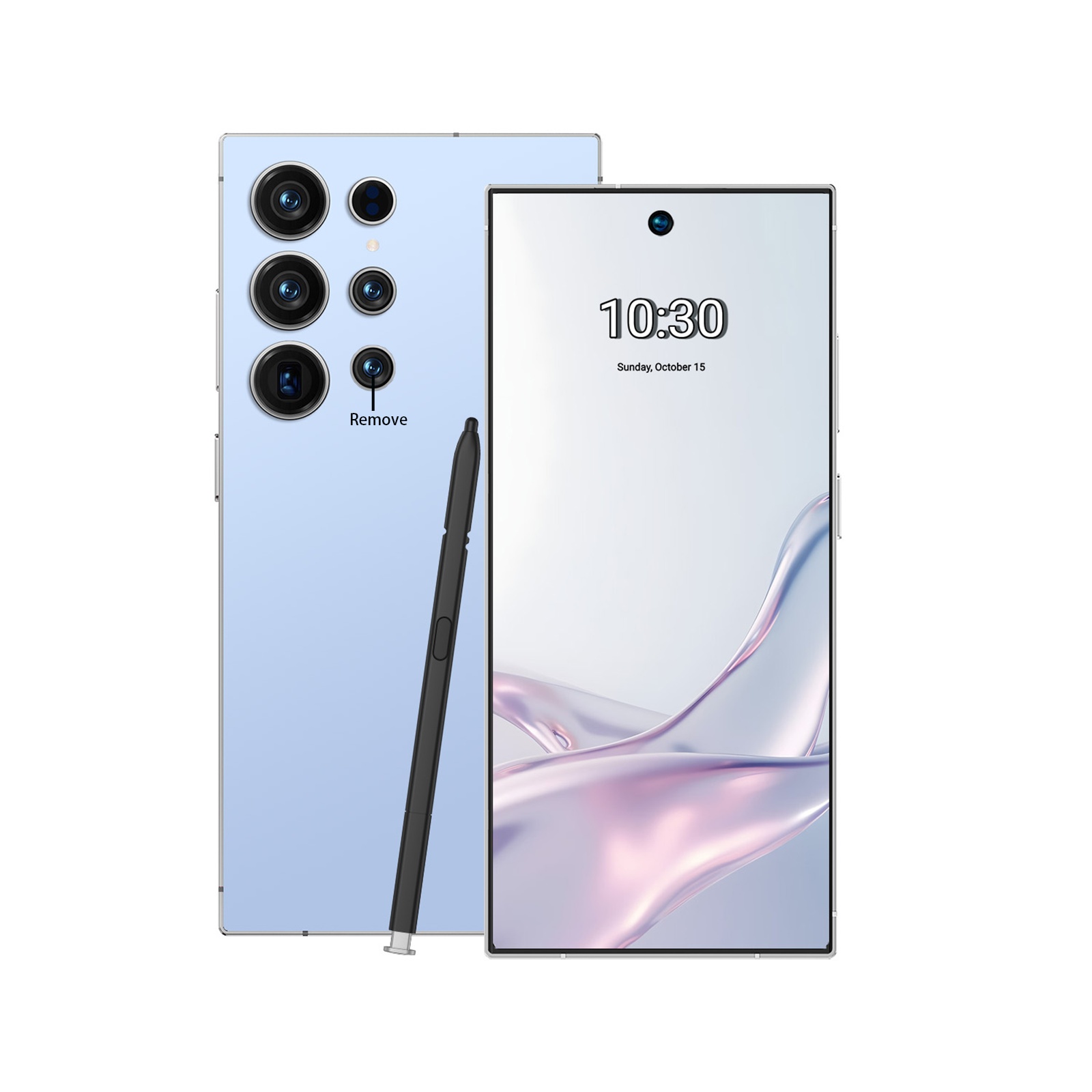 C25 Ultra Unlocked Phone 5G 512GB Smartphone ,6900mAh 6.9 HD Screen Android 14 Cell Phone Built In Pen Dual SIM Fingerprint Unlock Face ID - Image 2