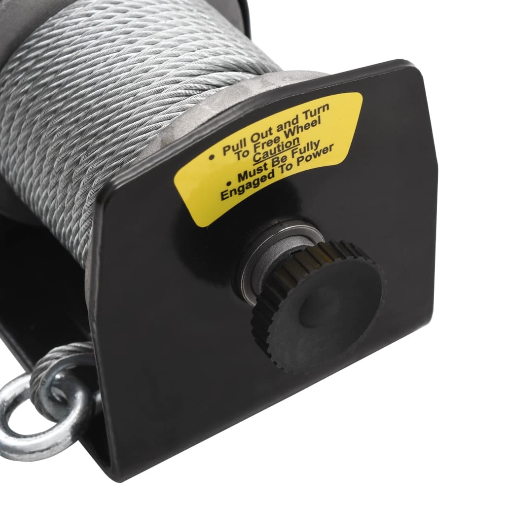 12V Electric Winch Cable Remote Control 12 - Image 4