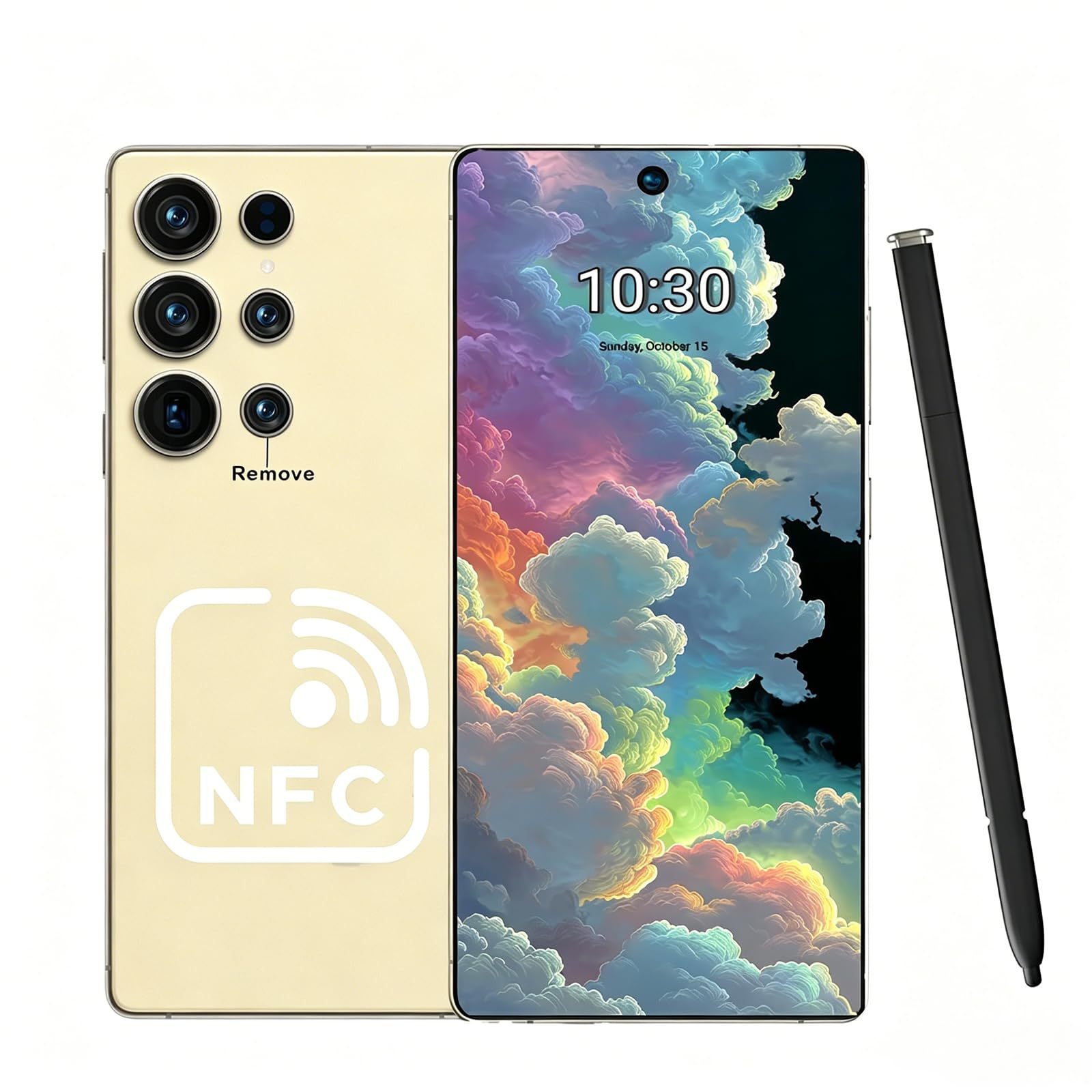 C25 Ultra Unlocked Phone With NFC12-512GB Smartphone 8000mAh 6.9 HD Large Screen Android 15 Cell Phone 5G Built In Pen Dual SIM - Image 3