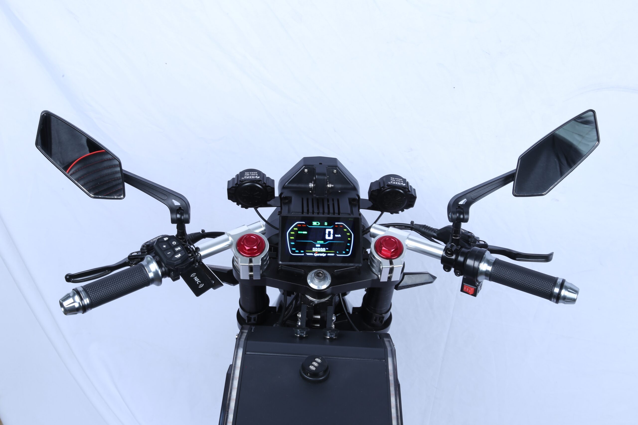 M10 Fashion New Design LED Lights Electric Motorcycle With 14 Inches Wheels - Image 10