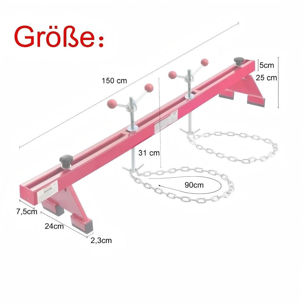 Engine Support Bar 500kg-- Fender-Mounted Engine & Transmission Support - Image 6