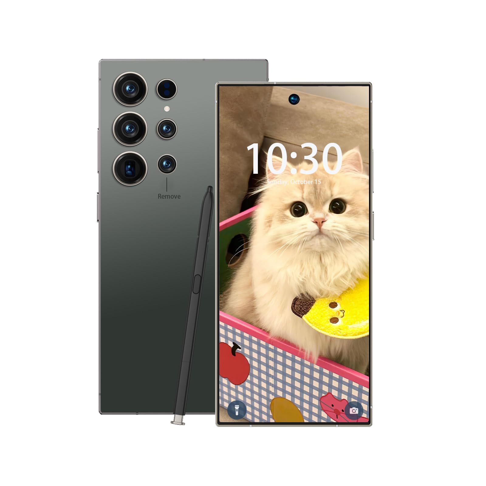 C25 Ultra Unlocked Phone 5G 12-512GB Smartphone 6900mAh,6 9 HD Screen,Android 14 Cell Phone Built In Pen Dual SIM Fingerprint Unlock Face ID - Image 7