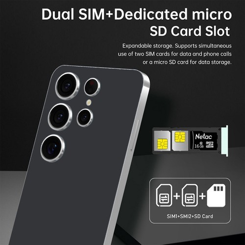 24 Unlocked Phone Smartphone 4inch 128GB Android14.0 6.3inch 6800mAh 5G - Image 4
