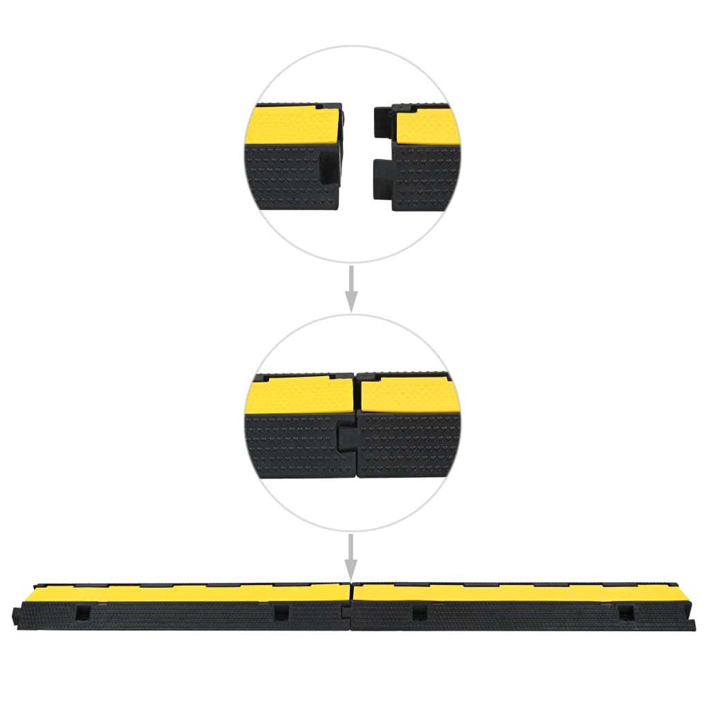 cable bridge 1 channel rubber 100 cm - Image 3