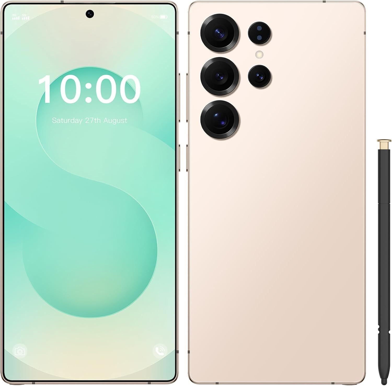 C25 Ultra Unlocked Phone,5G Smartphone 8GB 256GB 7.3-inch Android 14 Cell Phone 6800mAh Large Battery Dual SIM Face GPS - Image 6